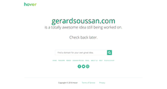 Desktop Screenshot of gerardsoussan.com